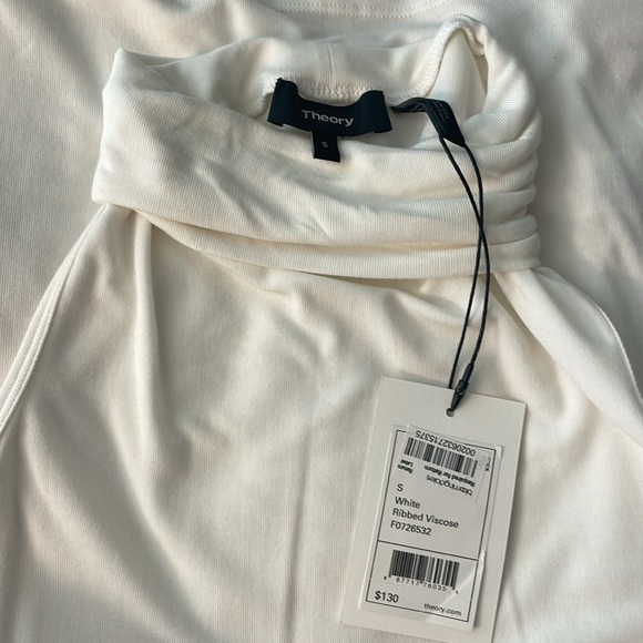 NWT Theory Sleeveless Turtleneck Sweater - Picture 6 of 6